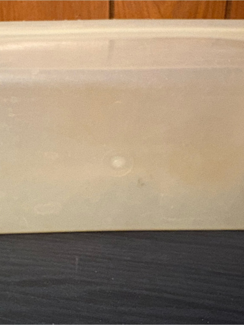 Tupperware Translucent Cream Food Storage Box - Picture 3 of 4